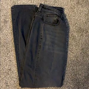 Black American Eagle Mom Jeans